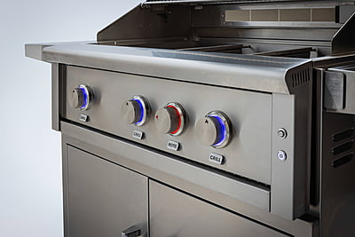 36" 4 Burner Gas Grill With Rear Burner and Built-in Lighting System 36" 4 Burner Gas Grill With Rear Burner and Built-in Lighting System