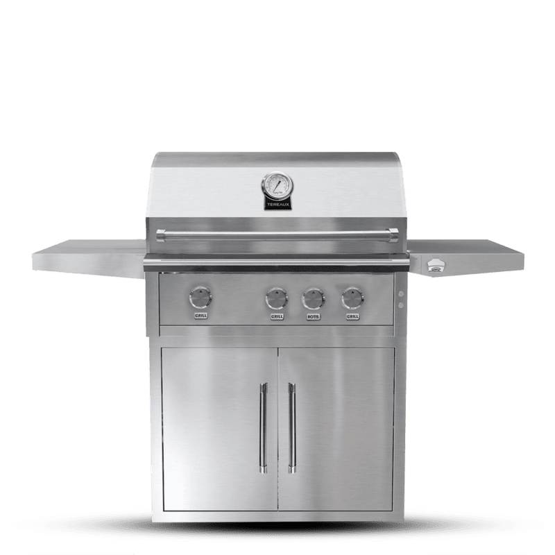 36" 4 Burner Gas Grill with Grill Cart